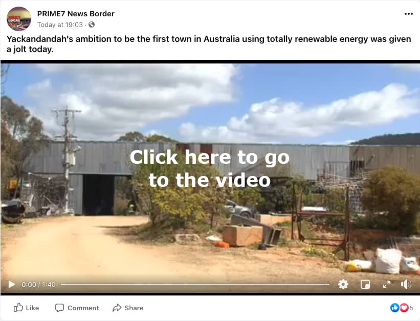 Image of the PRIME7 News video